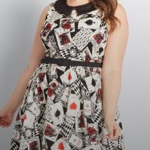 MODCLOTH Alice In Wonderland Dress